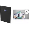 Oxford Smart notitieblok, DIN A4, geruit, 80 vel, zwart 400191246
