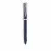 Waterman Impression balpen – blauwe lak, chroom sierring, middelste punt, geschenkdoos 2225468