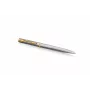 Waterman Impression balpen van edelstaal met goudbeslag, medium blauw, geschenkdoos 2225495