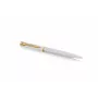 Waterman Allure Impression balpen, wit lak, goud accent, middelblauwe inkt 2225511