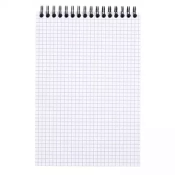 Rhodia No. 16 A5 geruit spiraalnotitieboek, zwart 165009C