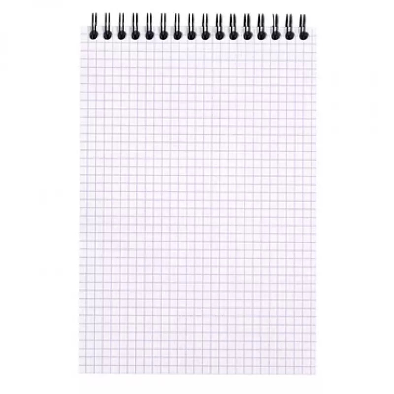 Rhodia No. 16 A5 geruit spiraalnotitieboek, zwart 165009C
