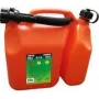 EDA combi-brandstof- en oliekan 6 L + 2,5 L dual-chamber rood/zwart 010169 O SX6