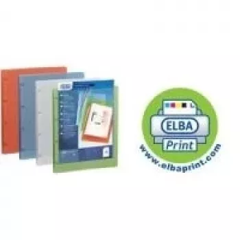 ELBA POLYVISION presentatie-ringband A4, 20 mm rug, blauw, 4-ring mechanisme 959034-03