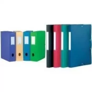 ELBA Memphis verzamelbox DIN A4, 40 mm vulvolume, groen PP, beschrijfbaar ruglabel 98402914