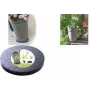 EDA plantenroller met 5 multidirectionele wielen, steenoptiek, antracietgrijs, 30 cm diameter, 60 kg draagvermogen (010940 G. ARD C)
