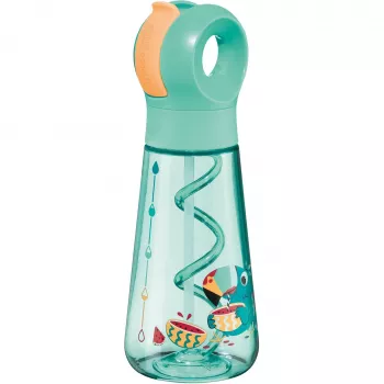 Maped PICNIK TUKAN drinkfles 0,5 L groen Ecozen met rietje 873103