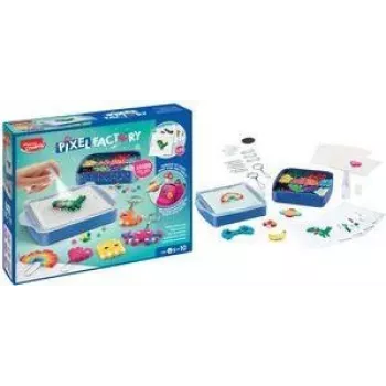 Maped Creativ Pixel Factory waterparel-kunstset - 1100 parels, 50 speciale parels, 25 ontwerpen 907700