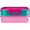 Maped PICNIK Kids Concept Barbie 3-in-1 broodtrommel, 1,4 L, 2 vakken + snackbox, roze/meerkleurig 871097