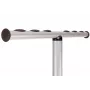 MAUL Wavy-2 kapstok met parapluhouder, zilver/zwart 9405390