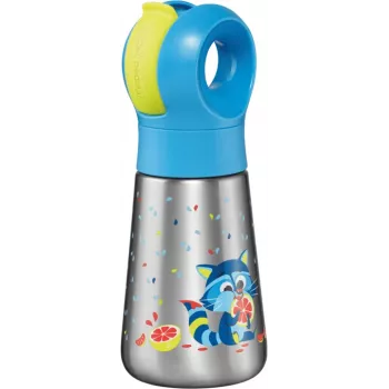 Maped PICNIK isoleerfles wasbeer, 350 ml roestvrij staal met rietje 873001