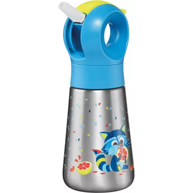 Maped PICNIK isoleerfles wasbeer, 350 ml roestvrij staal met rietje 873001