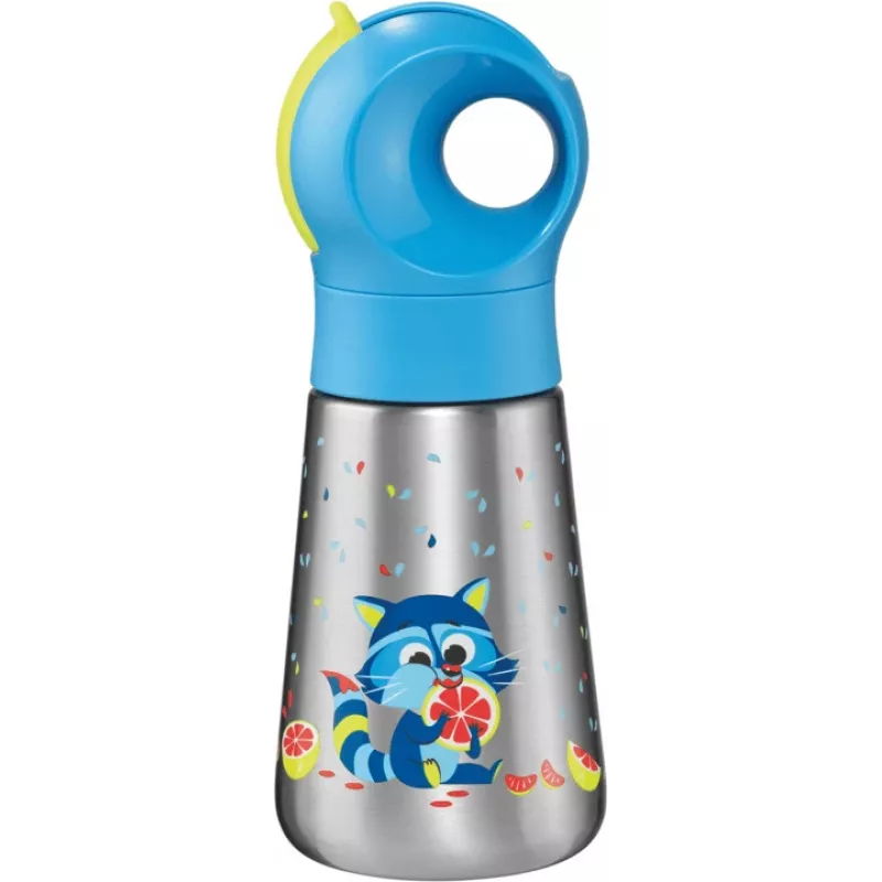 Maped PICNIK isoleerfles wasbeer, 350 ml roestvrij staal met rietje 873001
