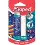 Maped Pixel Party gum met navulling, lippenstiftstijl, blisterverpakking 152015