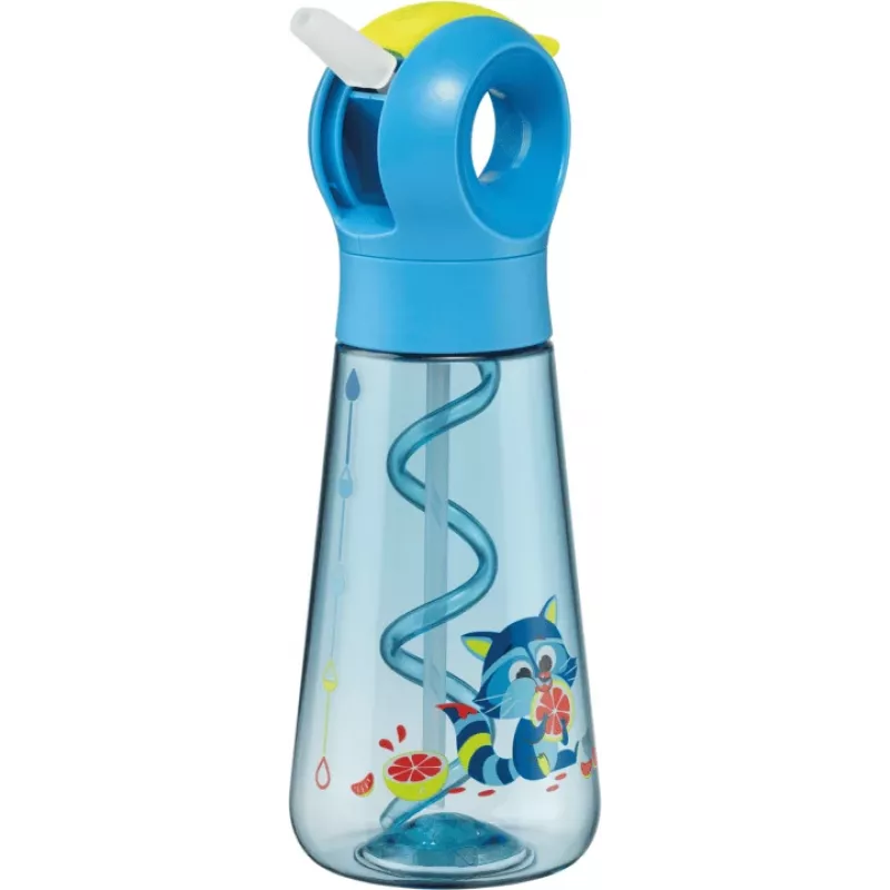 Maped PICNIK Raccoon drinkfles 0,5 L blauw met rietje 873101
