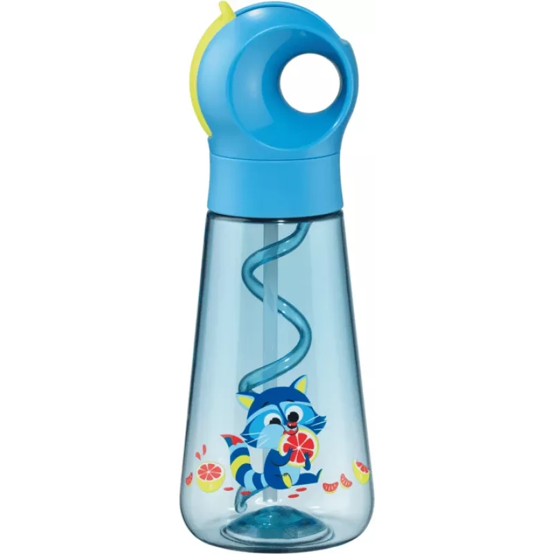 Maped PICNIK Raccoon drinkfles 0,5 L blauw met rietje 873101