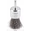 Bosch 1 609 200 269 stiftdraadborsel, gegolfd staal, 25 mm, 6 mm schacht
