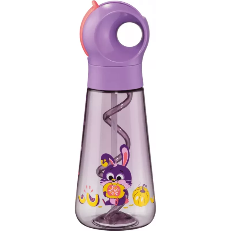 Maped PICNIK Rabbit drinkfles 0,5L lila met rietje 873102