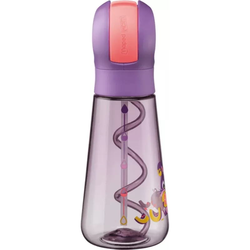 Maped PICNIK Rabbit drinkfles 0,5L lila met rietje 873102