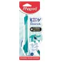 Maped KIDY Learn Shark rollerbalpen uitwisbaar, 0,7 mm, blauwe inkt, blisterverpakking 229500
