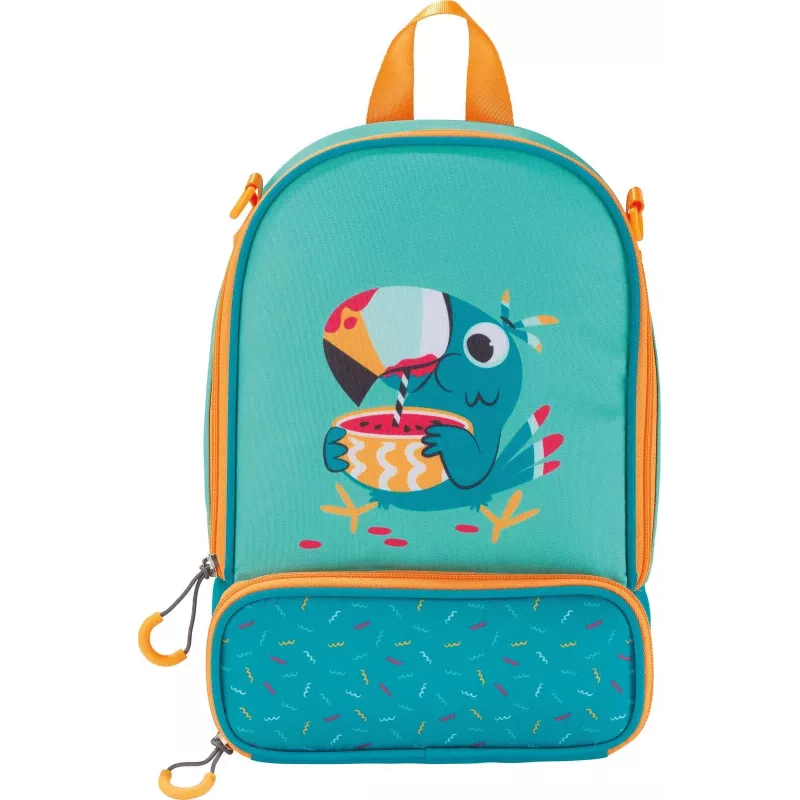 Maped PICNIK kinderrugzak TUKAN, groene kleuterrugzak, polyester, groot hoofdvak – 1 stuk (879003)
