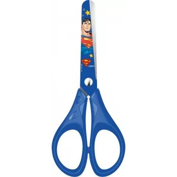 Maped Superman knutselschaar, ronde punt, 130 mm, blauw 464233