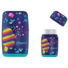Maped Pixel Party gum & puntenslijper combi, dubbel gat, transparant opvangbakje, diverse kleuren 049223
