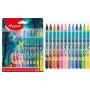 Maped DRAGON stiften, 12 verschillende kleuren, 2,8 mm ronde punt, kartonnen etui 845434