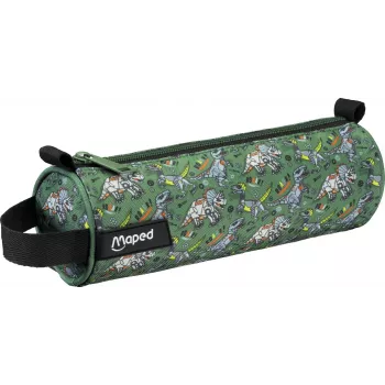 Maped dinosaurus rol-etui, neopreen, groen/zwart, rits, 1 stuk 932909