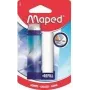 Maped ARCTIC gum met draaimechanisme en navulling, lippenstiftstijl, wit, 1 set (2 gummen) 152026