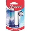 Maped ARCTIC gum met draaimechanisme en navulling, lippenstiftstijl, wit, 1 set (2 gummen) 152026