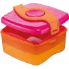 Maped PICNIK ORIGINS broodtrommel 1,4L roze/oranje met 2 vakken en uitneembaar bakje 870107