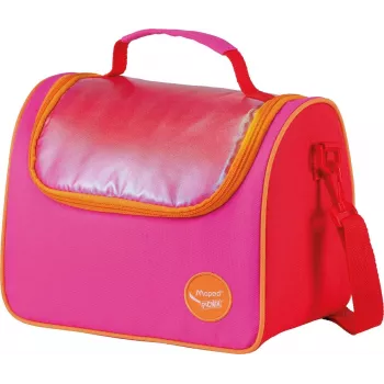 Maped PICNIK ORIGINS lunchtas, roze, 100% polyester, PEVA-voering, schouderband, 1 stuk 872107