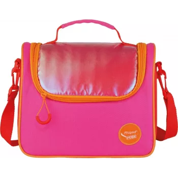 Maped PICNIK ORIGINS lunchtas, roze, 100% polyester, PEVA-voering, schouderband, 1 stuk 872107