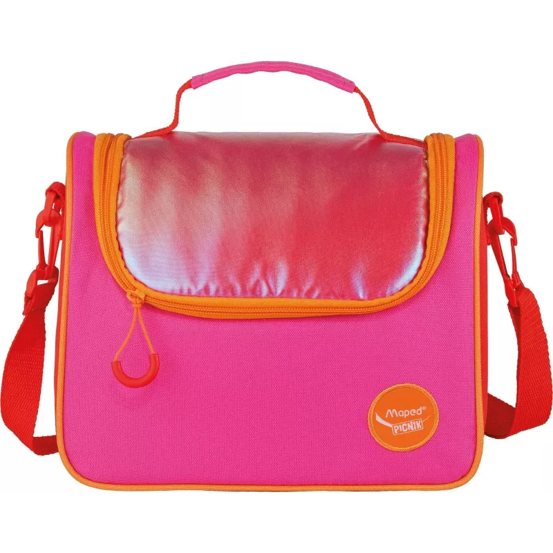 Maped PICNIK ORIGINS lunchtas, roze, 100% polyester, PEVA-voering, schouderband, 1 stuk 872107
