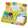 Maped KIDY Learn Uitwisbare rollerballpen, 0,7 mm, display van 18 stuks (229503)
