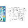Maped Creativ LUMI BOARD Space navulpack - 35 transparante en themabladen voor LED-lichttables 907097