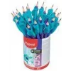 Maped KIDY Learn HB grafietpotlood met schrijfhulp, driehoekig, breukvaste stift, 22-pack 854500
