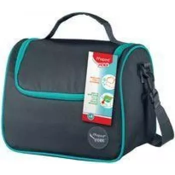 Maped PICNIK lunchtas ORIGINS met schouderband, grijs, 100% polyester buitenmateriaal, PEVA voering, 1 stuk (872106)