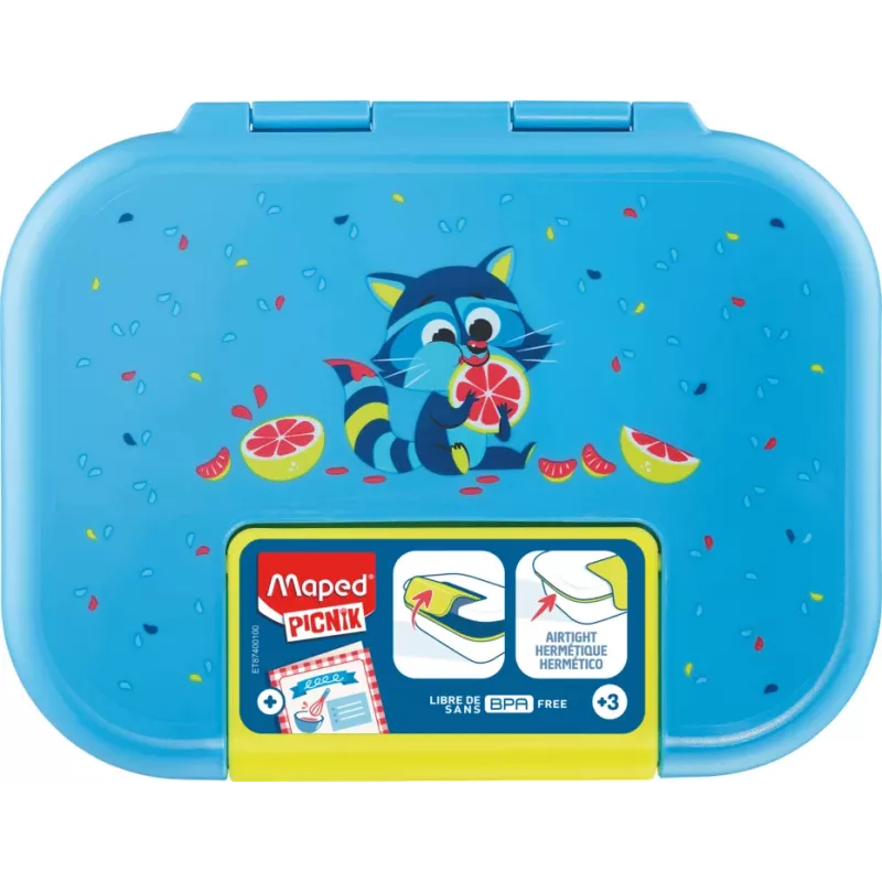Maped PICNIK lunchbox WASBEER, RVS, 0,9 L, wasbeerdesign 874001