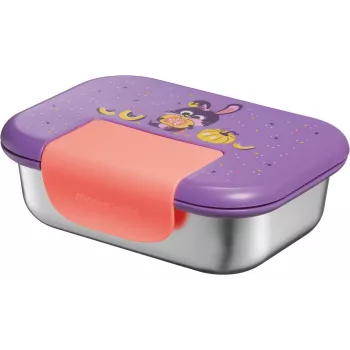 Maped PICNIK lunchbox haas, RVS, 0,9 L, kunststof deksel met siliconenafdichting – 1 stuk (874002)