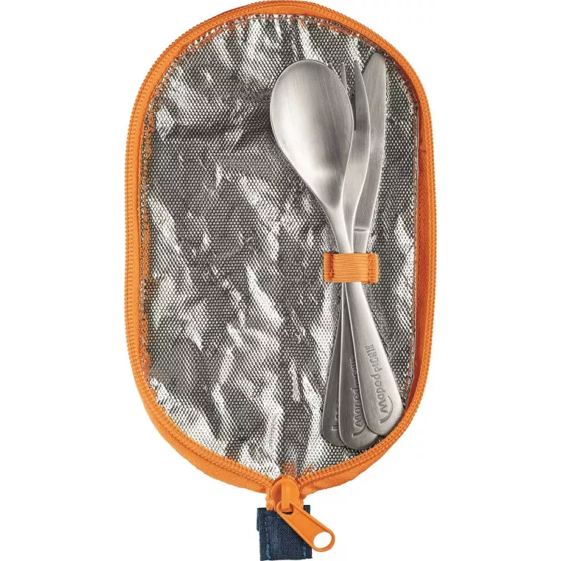 Maped PICNIK CONCEPT KIDS bestekset met roze etui, RVS, kindveilig, 3 delen 878001