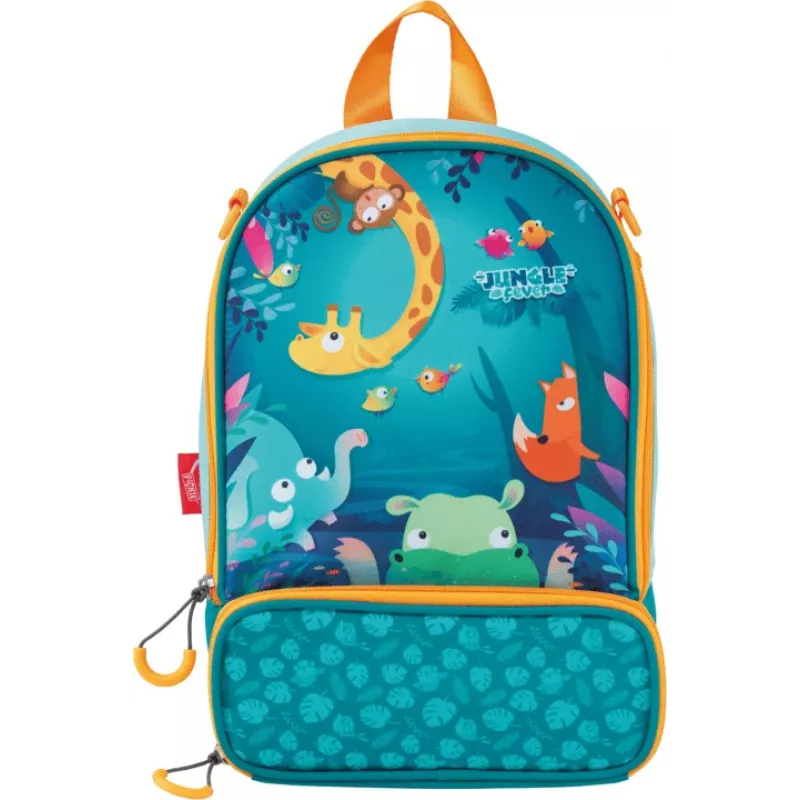 Maped PICNIK Jungle Fever kinderrugzak, turquoise, 6,16 L, polyester, kleuterschool 879099
