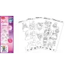 Maped Creativ Princess navulling voor LUMI BOARD LED lichttafels, 20 transparante papierbladen 907096