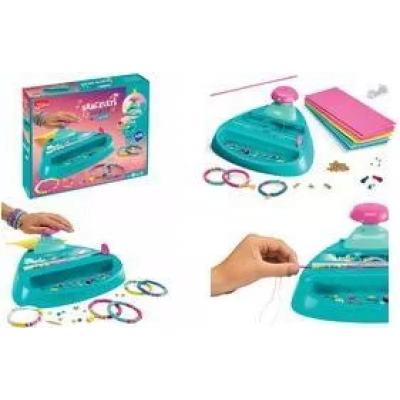 Maped Creativ Bracelets Maker Heishi kralen-ponsmachine-set met kunststof naalden 907406