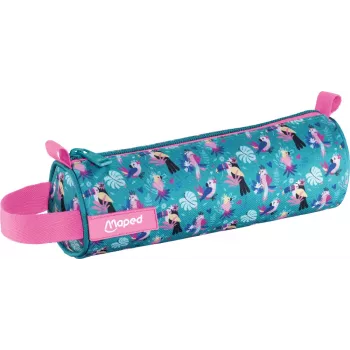 Maped Tropical rol-etui, polyester, rits, draagoog, veelkleurig 932904