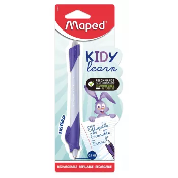 Maped KIDY learn uitwisbare inktpen haas, blauwe inkt, 0,7 mm, blisterverpakking 229600