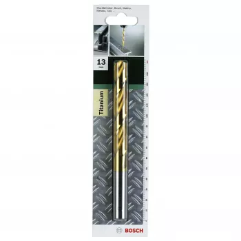 Bosch HSS spiraalboor 5 mm TiN-gecoat DIN 338 2609255098