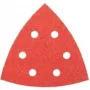 Bosch delta schuurpapier-set met klittenband, geperforeerd, korrel 60/120/240, 93 mm hoek, 6 stuks (2609256A54)