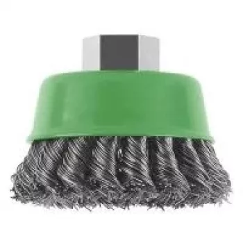 Bosch X-LOCK komstaalborstel 75 mm gegolfd staaldraad 0,3 mm 8500 t/min voor haakse slijper 2608622104